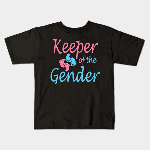 keeper of the gender Kids T-Shirt by hanespace